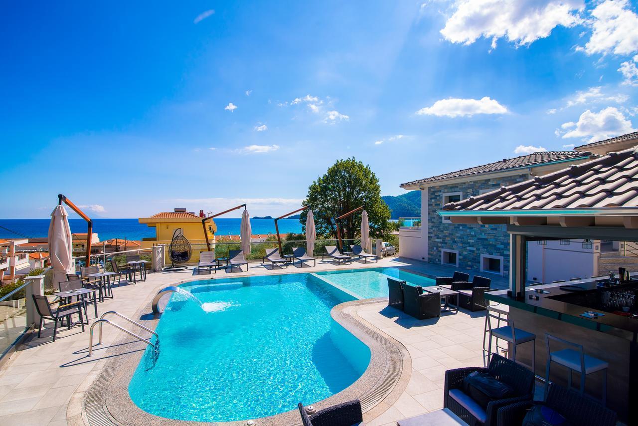 Semiramis Luxury Suites Chrysi Ammoudia Exterior photo