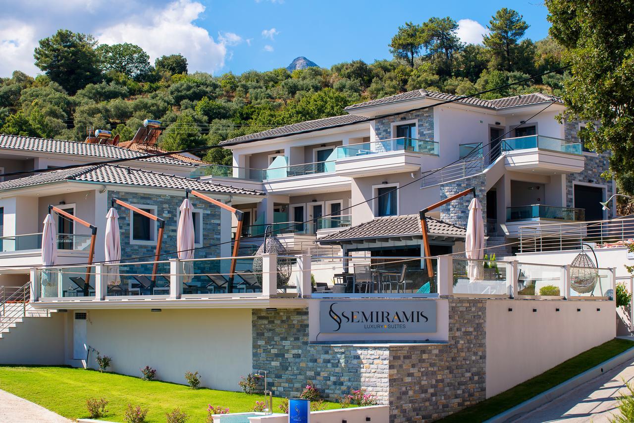 Semiramis Luxury Suites Chrysi Ammoudia Exterior photo